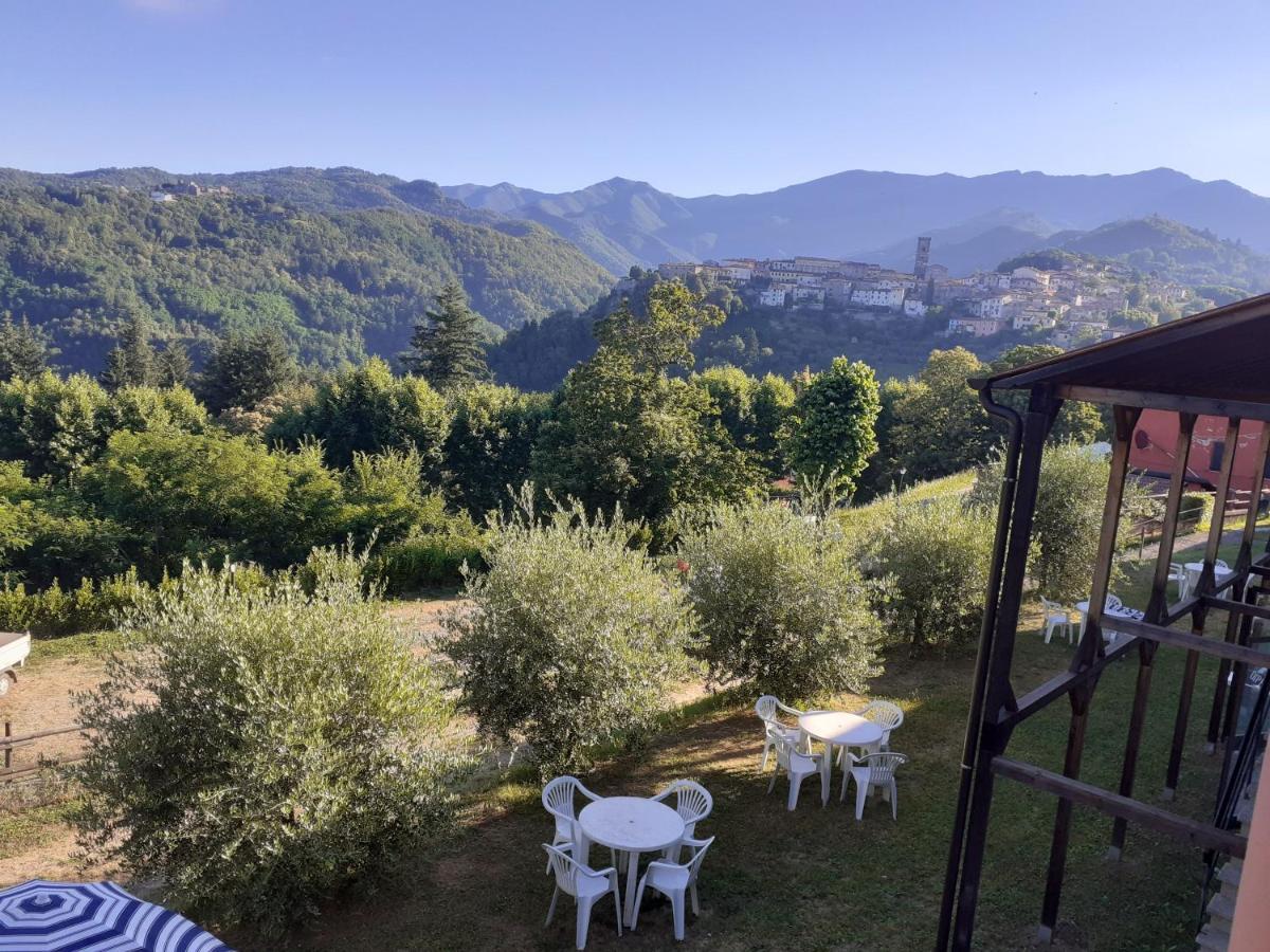 Dipendenza Del Grillo Bilocale Familiare Coreglia Antelminelli Exteriör bild